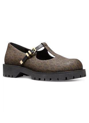 Женские туфли darrington mary jane michael kors на платформе 37 (7 us) 24,5 см