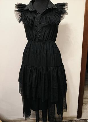 Платье черное