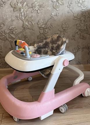 Ходунки дитячі el camino pink