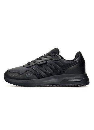 Мужские кроссовки adidas retropy all black