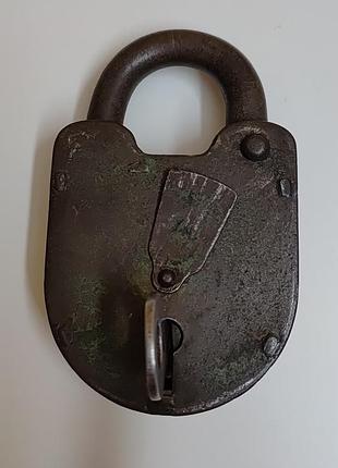 Великий,тяжкий,амбарний замок,часів срср, раритет.