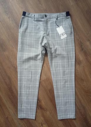 Брендовые брюки чинос zara.