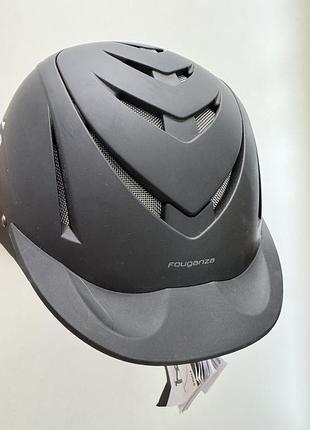 Шолом для верхової їзди fouganza 500 (французький бренд товарів для кінного спорту від мережі decathlon
