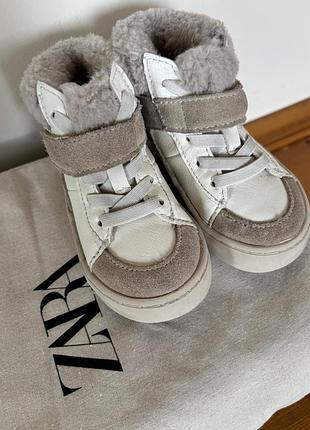 Хайтопи ботінки zara