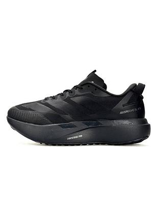 Мужские кроссовки adidas adizero evo sl atr all black