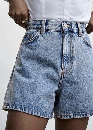 Шорты джинсовые zara