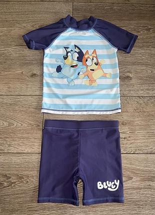Купальний костюм bluey на хлопчика 4 роки