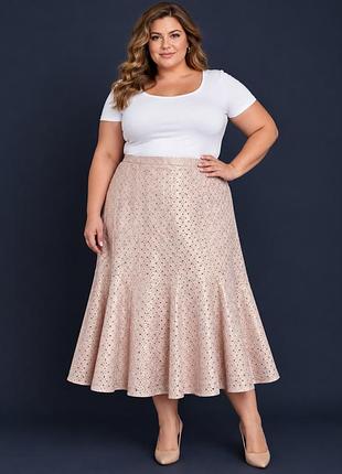 Юбка большого размера хлопок wardrobe