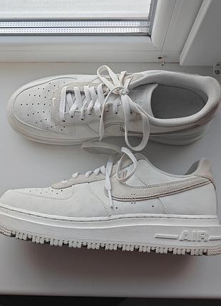 Nike air force 1 low luxe кросівки шкіряні 46/47