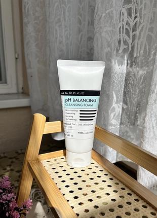 М'яка пінка для вмивання derma factory ph balancing cleansing foam, 120 ml, дерма факторі, очищення, очисник