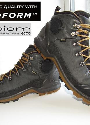 Черевики трекінгові, мембранні eco biom terrain akka mid plus gore-tex разм. 46-46.5 (30.5см)