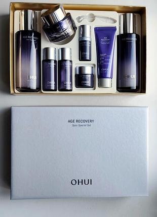 Антивозрастной люксовый набор косметики o hui age recovery special set
