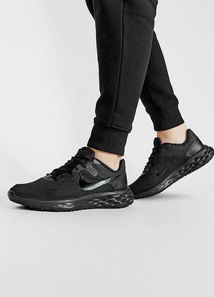 Жіночі чорні спортивні кросівки від nike розмір 38,5 кросовки кроссовки оригінал