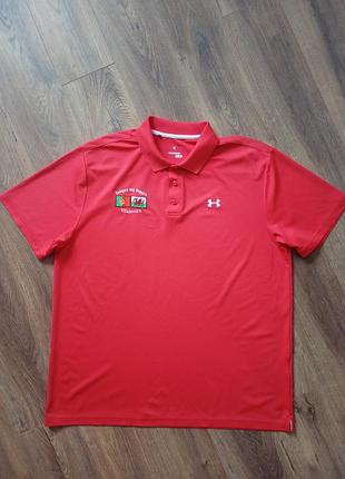 Брендова футболка поло under armour.