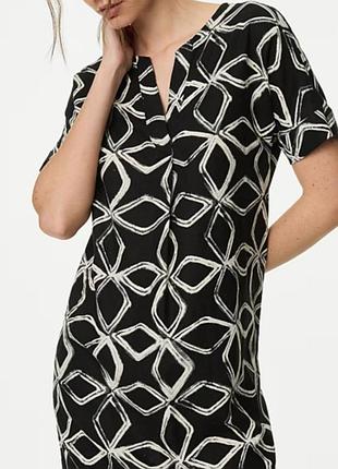 Платье из льна marks &amp;spencer качественное льняное платье