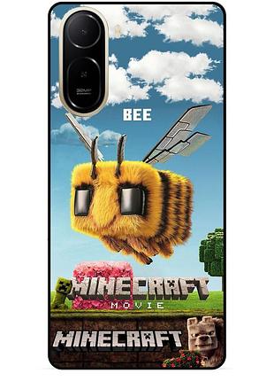 Силіконовий чохол бампер для xiaomi poco c81 pro гра майнкрафт minecraft