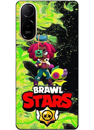 Чехол силиконовый бампер для xiaomi poco c81 pro с героем бравл джуджу brawl