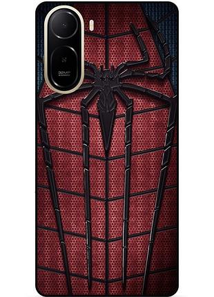 Чехол силиконовый бампер для xiaomi poco c81 pro с картинкой человек паук spider man