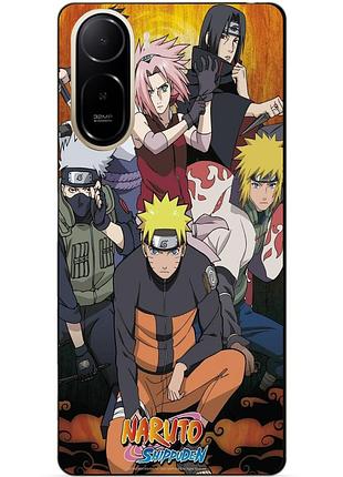 Силіконовий чохол бампер для xiaomi poco c81 pro з малюнком naruto наруто аніме