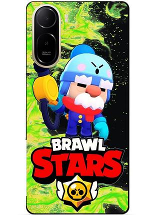 Силіконовий бампер чохол для xiaomi poco c81 pro з героєм бравл гейл brawl