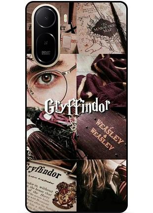 Чохол силіконовий бампер для xiaomi poco c81 pro з малюнком gryffindor ґрифіндор гаррі поттер harry potter