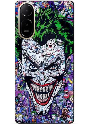 Чехол силиконовый бампер для xiaomi poco c81 pro с рисунком джокер joker