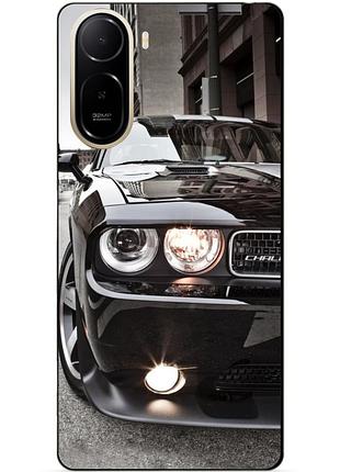Силіконовий чохол бампер для xiaomi poco c81 pro з малюнком dodge додж машина авто