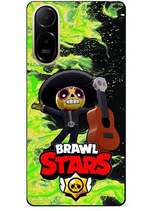 Чехол силиконовый бампер для xiaomi poco c81 pro с героем бравл поко brawl