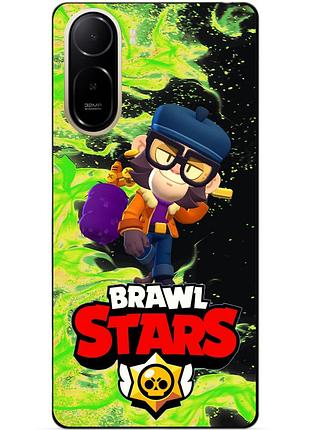 Чехол силиконовый бампер для xiaomi poco c81 pro с героем бравл мико brawl