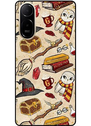 Чехол силиконовый бампер для xiaomi poco c81 pro с картинкой gryffindor гриффиндор гарри поттер harry potter