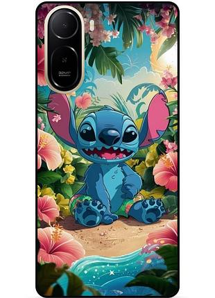 Силіконовий бампер чохол для xiaomi poco c81 pro з малюнком stitch стіч