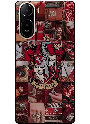 Чехол силиконовый бампер для xiaomi poco c81 pro с рисунком гриффиндор gryffindor гарри поттер harry potter