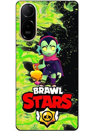 Чехол силиконовый бампер для xiaomi poco c81 pro с героем бравл виллоу brawl