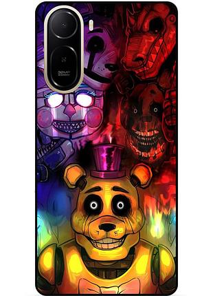 Силіконовий бампер чохол для xiaomi poco c81 pro з малюнком freddy фредді аніматроніки