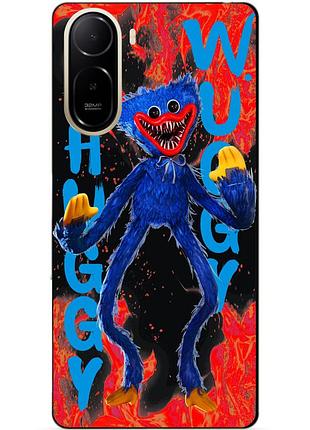 Силіконовий чохол бампер для xiaomi poco c81 pro з малюнком huggy wuggy хаггі вагі