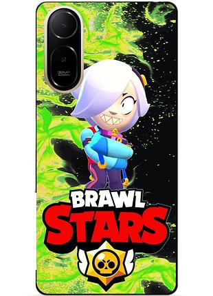 Чехол силиконовый бампер для xiaomi poco c81 pro с героем бравл колетт brawl