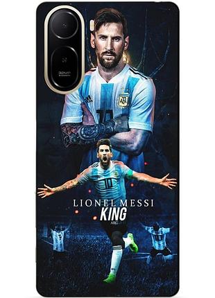 Силіконовий чохол бампер для xiaomi poco c81 pro з малюнком messi or мессі