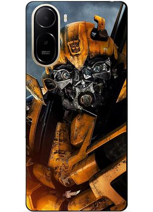Силіконовий чохол бампер для xiaomi poco c81 pro з малюнком бамблбі bumblebee трансформери