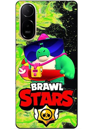 Силіконовий бампер чохол для xiaomi poco c81 pro з героєм бравл базз brawl