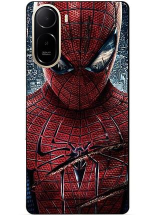 Силіконовий чохол бампер для xiaomi poco c81 pro людина-павук spider man