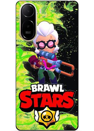 Чехол силиконовый бампер для xiaomi poco c81 pro с героем бравл белль brawl