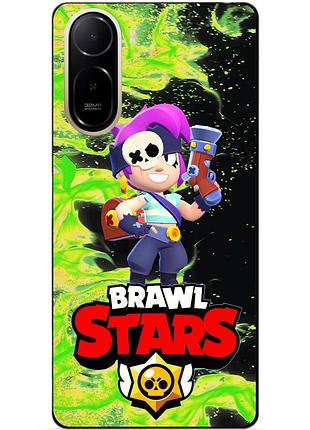 Силіконовий бампер чохол для xiaomi poco c81 pro з героєм бравл пенні brawl