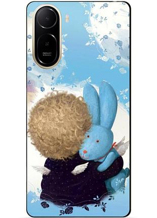 Чехол силиконовый бампер для xiaomi poco c81 pro с рисунком любимый зайка гапчинская