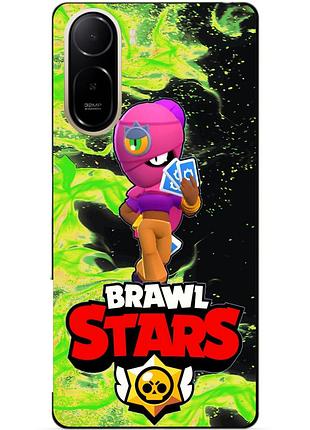 Силіконовий бампер чохол для xiaomi poco c81 pro з героєм бравл тара brawl