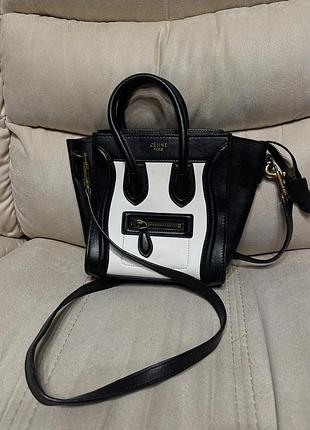 Celine nano luggage bag сумка