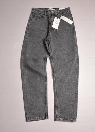 Женские джинсы zara mom fit с высокой посадкой - 38