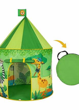 Дитячий ігровий намет playtive, зелений, 100 × 145 см, від 1,5 року