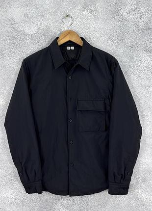 Uniqlo down tech пухова сорочка овершот riot division