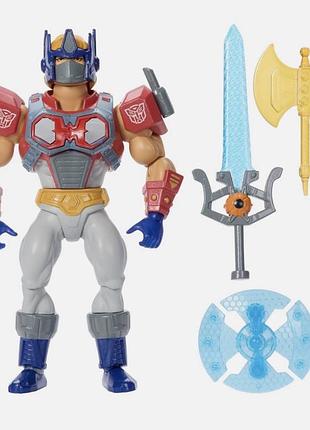 Фігурка he-man optimus prime armor masters of the universe transformers 14 см