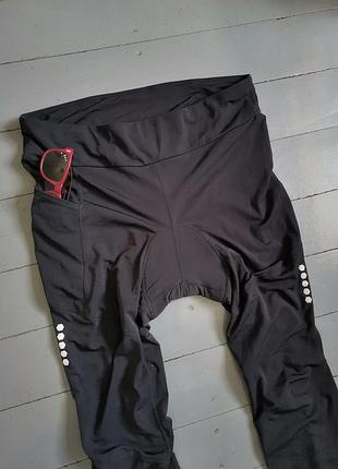 Велоштаны зимние active touch мужские теплые черные тайсы endura shimano